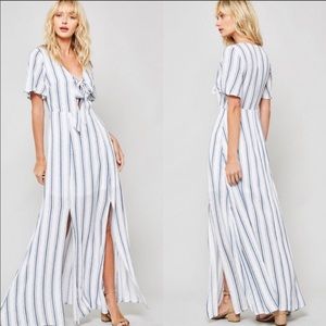 Striped Maxi Dress